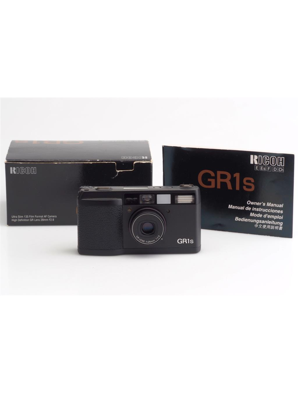 Ricoh GR1s Black w. Box LCD DEFECTIVE | JO GEIER
