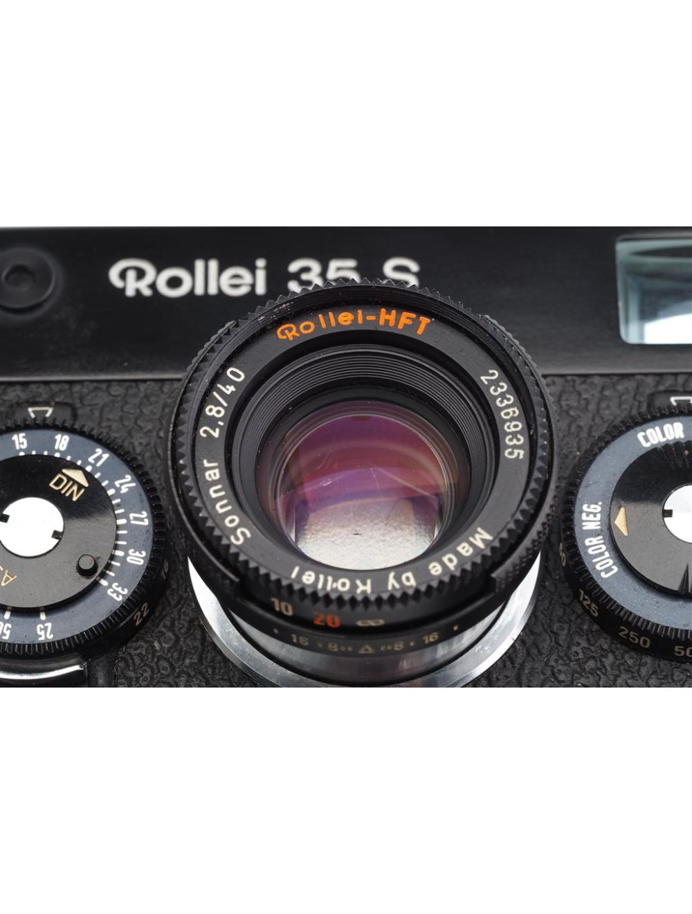 ROLLEI 35S ローライ HFT SONNAR 2.8/40 Rollei 35 S Black + HFT Sonnar F2.8 40mm | eBay