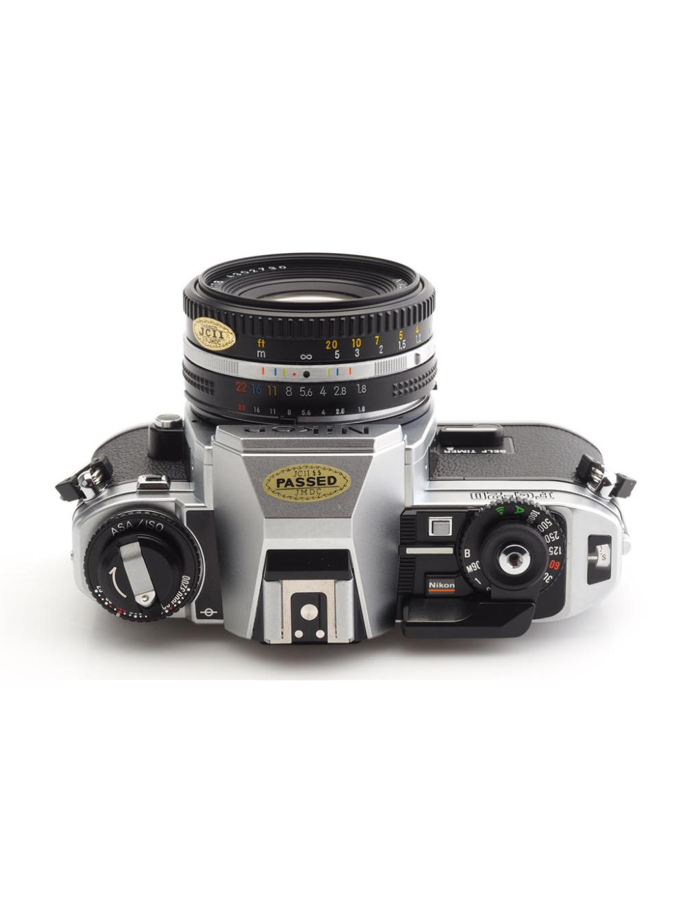 Nikon FG-20 Chrome w. 1.8/50mm Nikkor Pancake | JO GEIER
