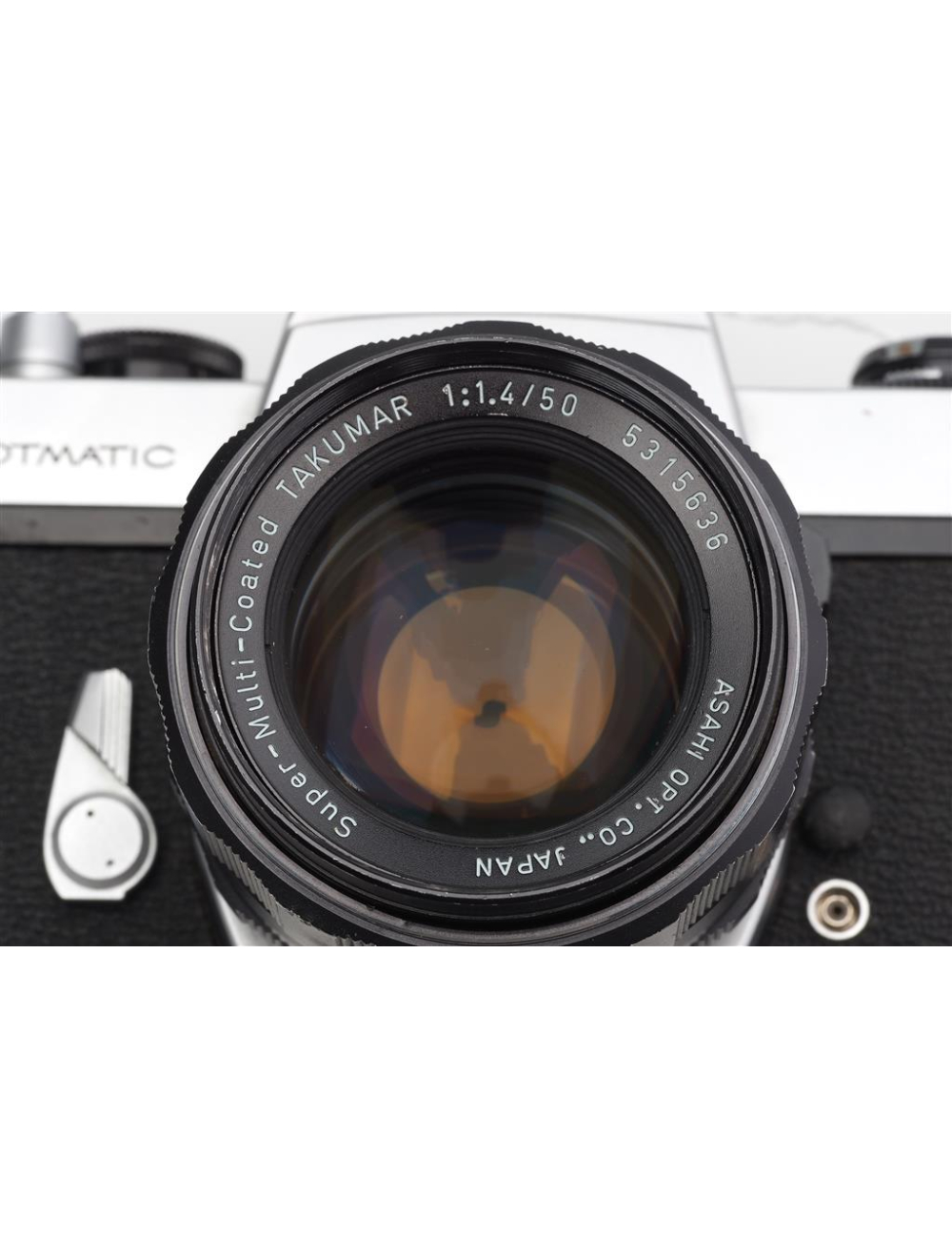 Asahi Pentax Spotmatic SP II Chrome w. 1.4/50mm SMC Takumar