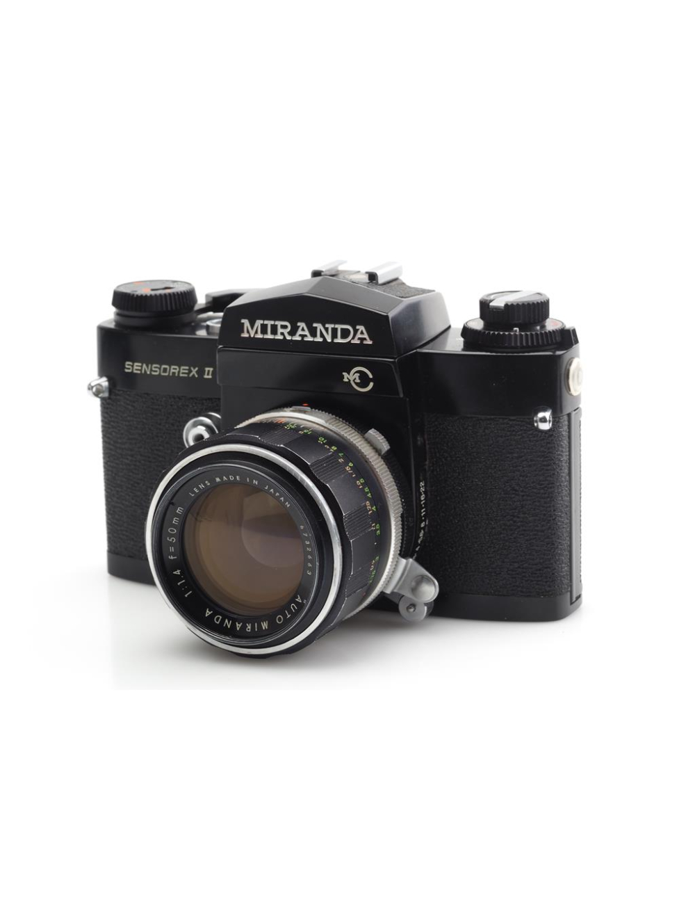 Miranda Sensorex II MC w. 1.4/50mm Auto Miranda & Case | JO GEIER