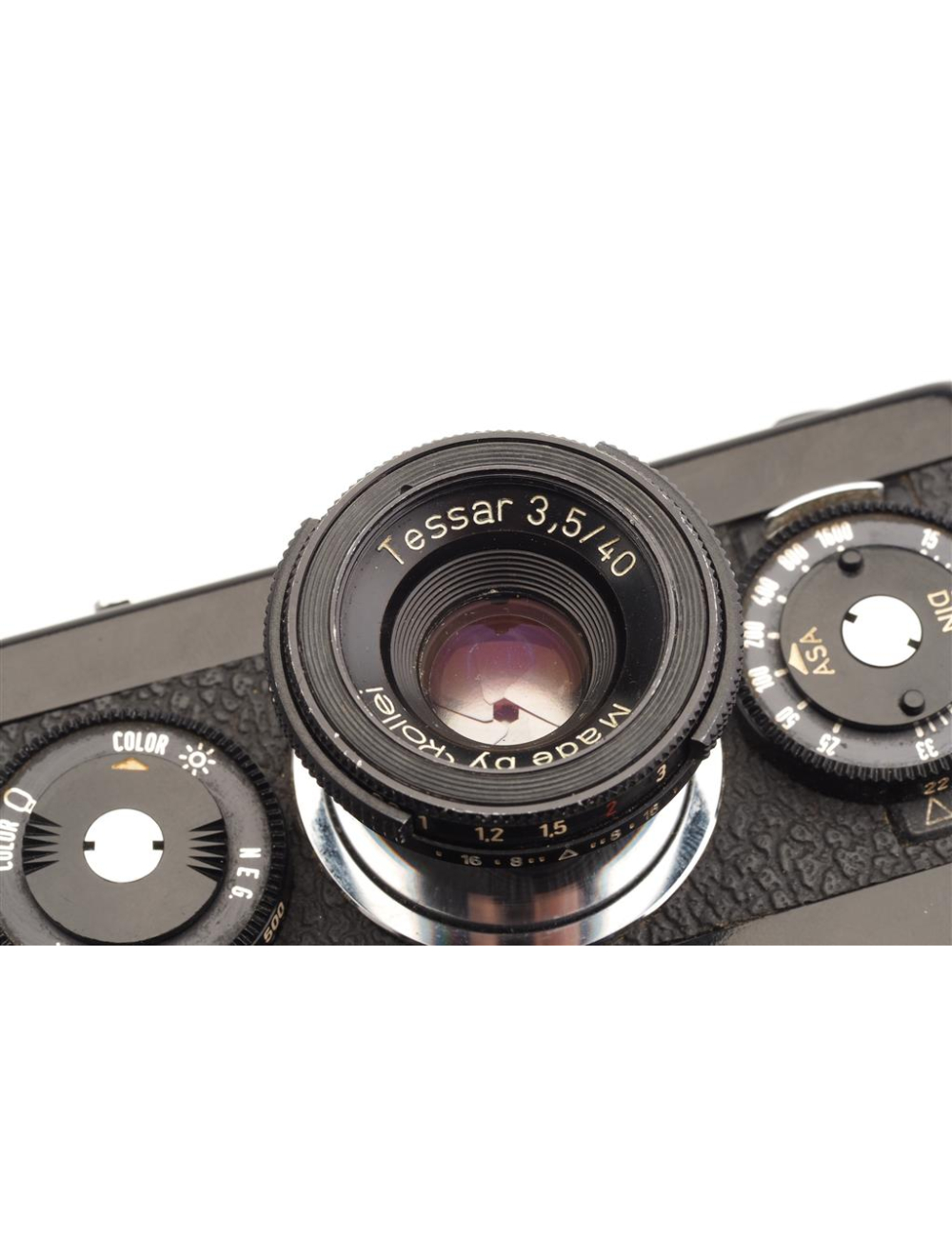 Rollei 35 Black w. Tessar 3.5/40mm #3418077 Singapore | JO GEIER