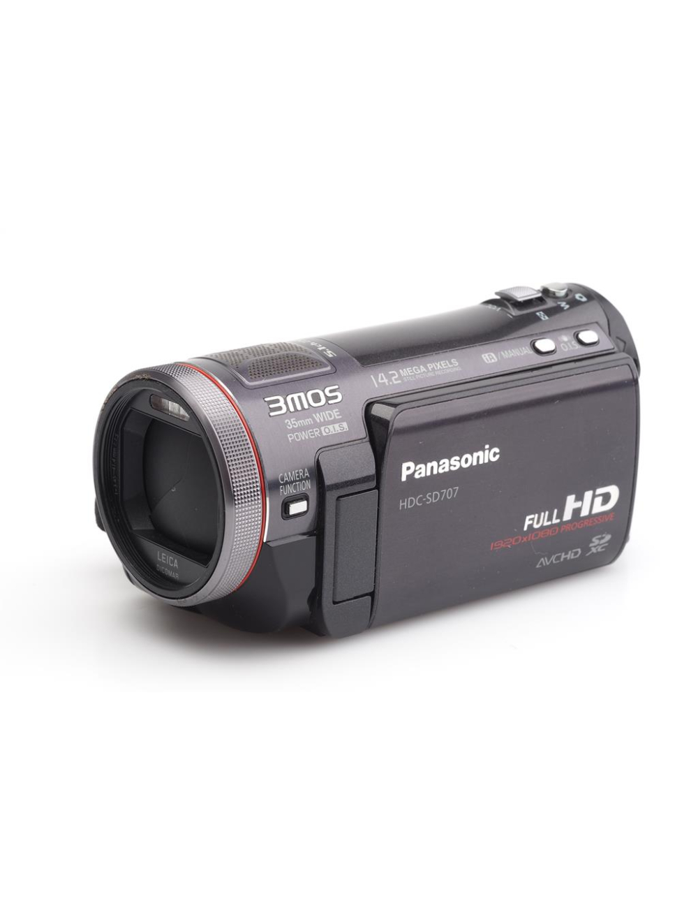 Panasonic HDC-SD707 Video Camera 3MOS 35mm WIDE Power O.I.S. | JO