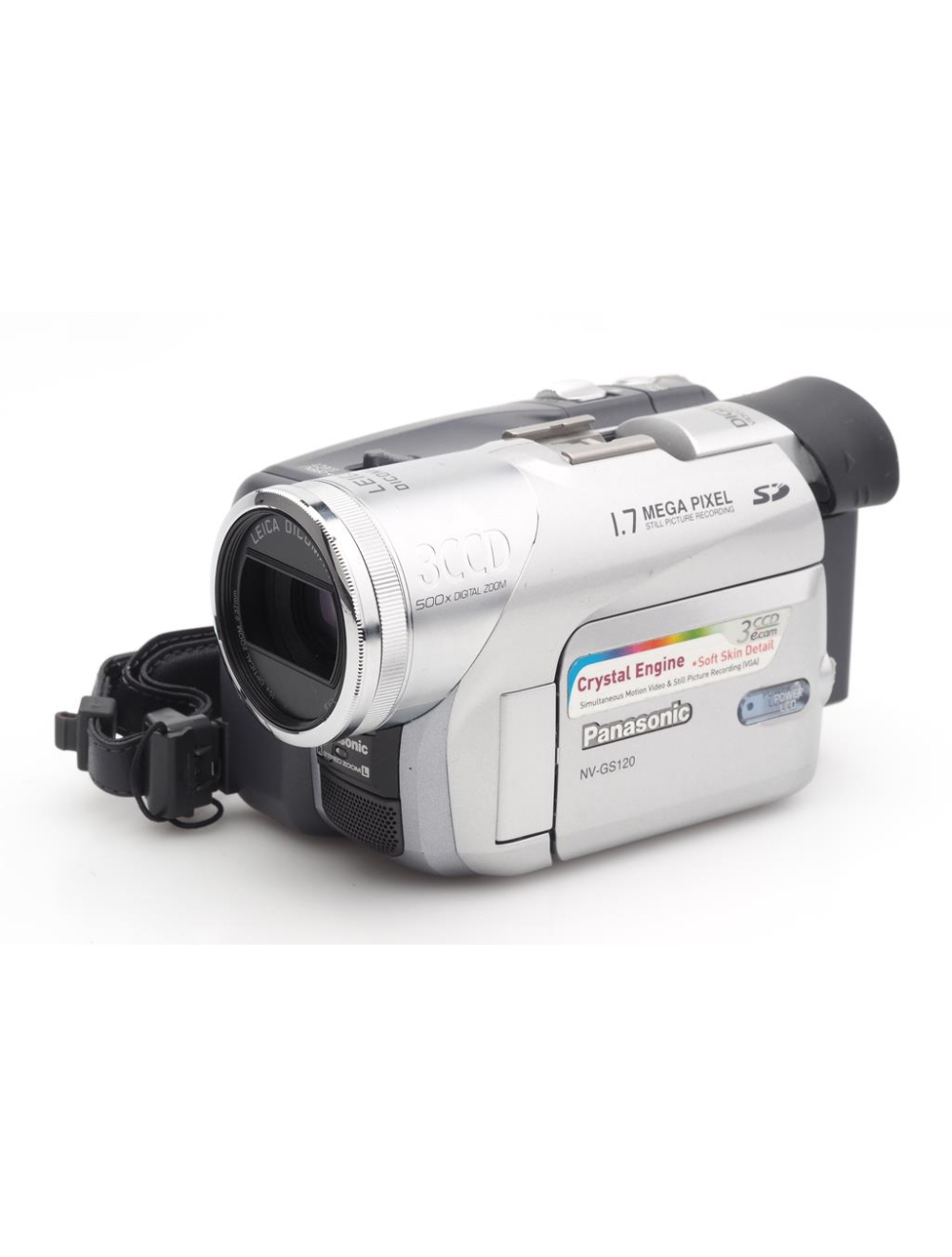 Panasonic NV-GS120 3CCDビデオカメラ Panasonic NV-GS120 Video Camera 3CCD 500x Digital Zoom | JO