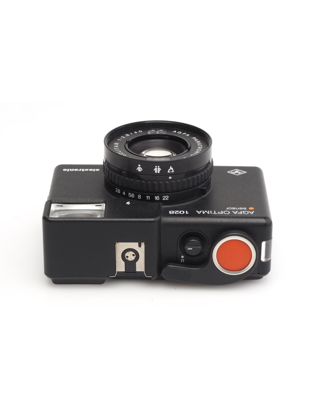 ゼニス新作モデル 1028 Sensor Optima Agfa Electronic JO | 2.8/40mm Solitar w. フィルムカメラ