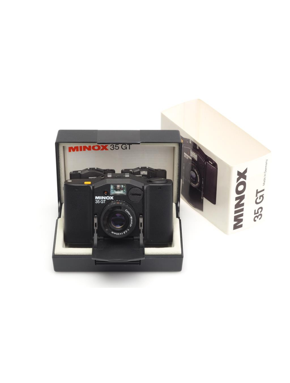 Minox 35 GT w. 2.8/35mm Color-Minotar & Box | JO GEIER