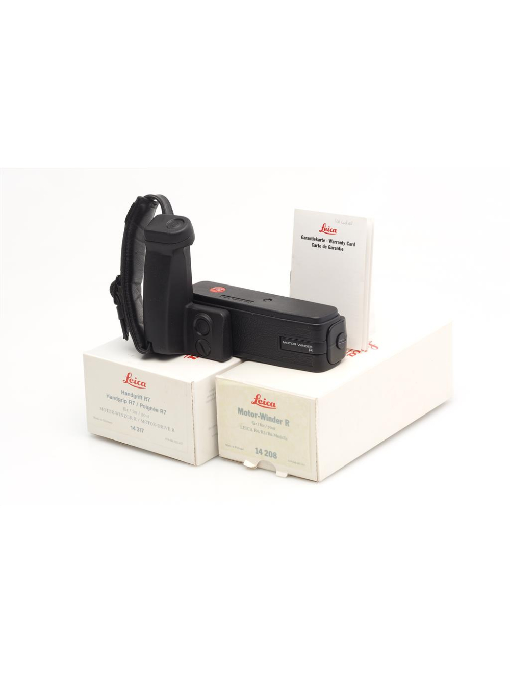 Leica　MOTOR WINDER R 57064 R7 グリップ 14317 Leitz Leica Motor Winder R 14208 f. R4-R7 w. Grip 14317 | JO GEIER