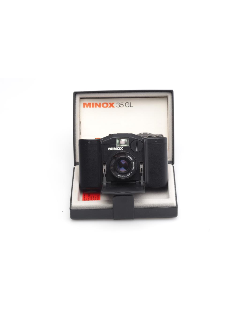Minox 35 GL w. 2.8/35mm Color-Minotar & Box | JO GEIER