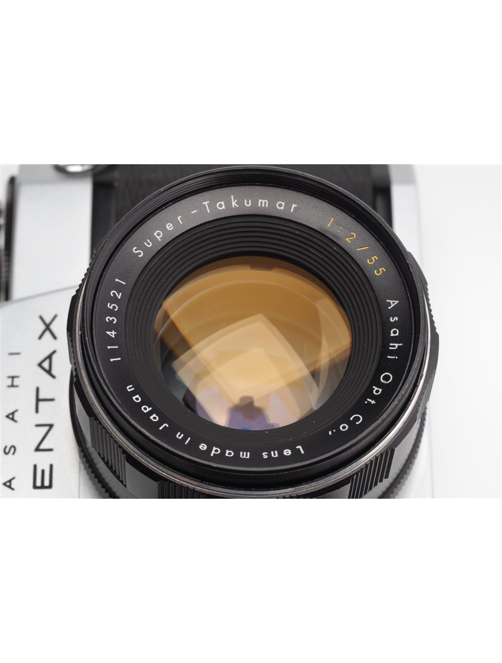 Spotmatic Pentax SP II Takumar + Super-Takumar Super 55mm Camera
