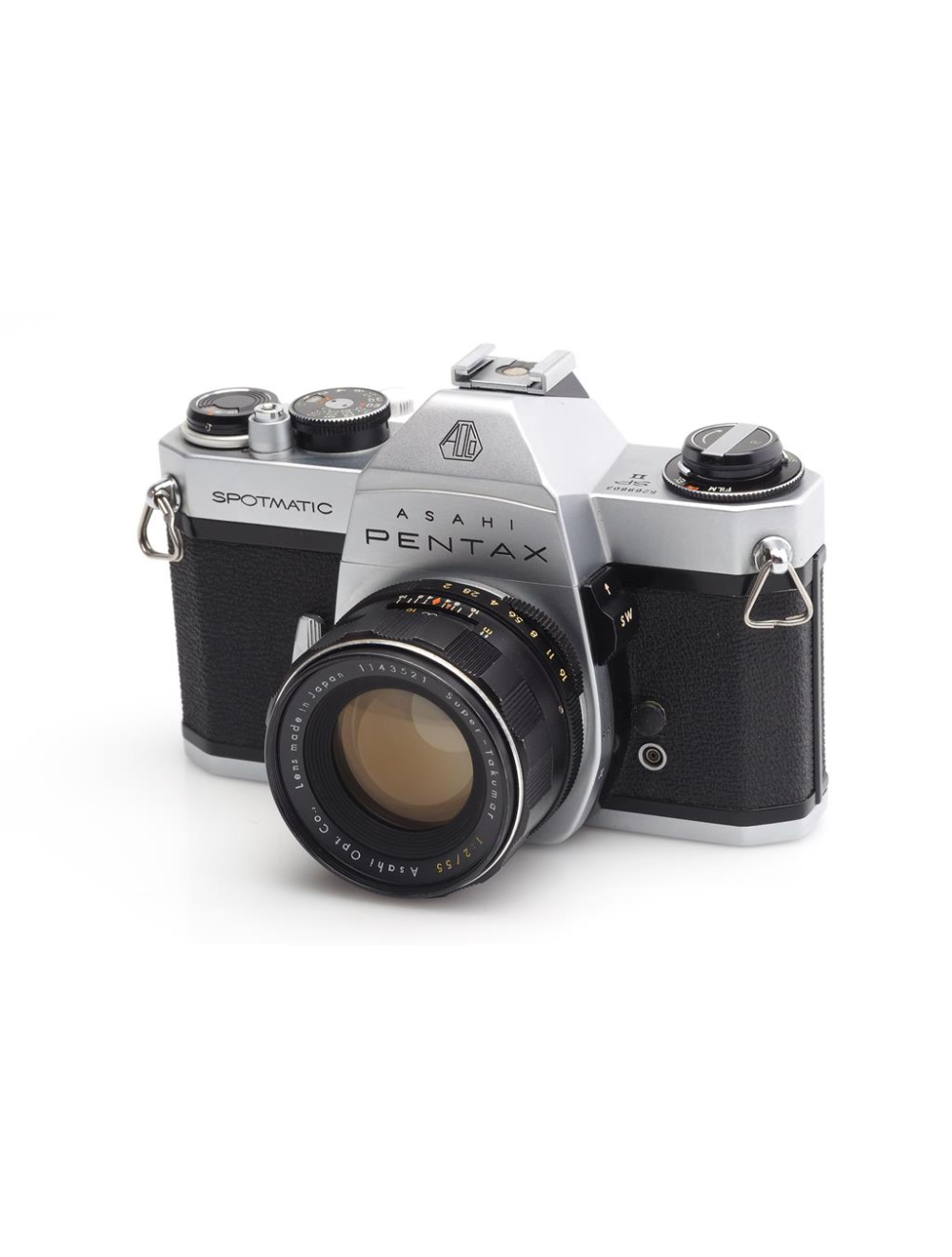 Asahi Pentax Spotmatic SP II Chrome w. 2/55mm Super-Takumar | JO GEIER