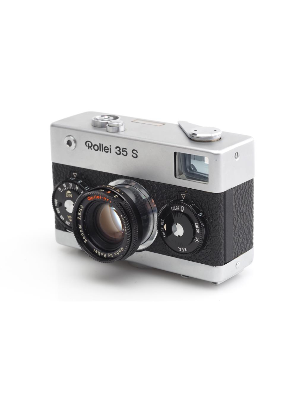 Rollei 35 35S Chrome w. HFT Sonnar 2.8/40mm & Case Singapore | JO