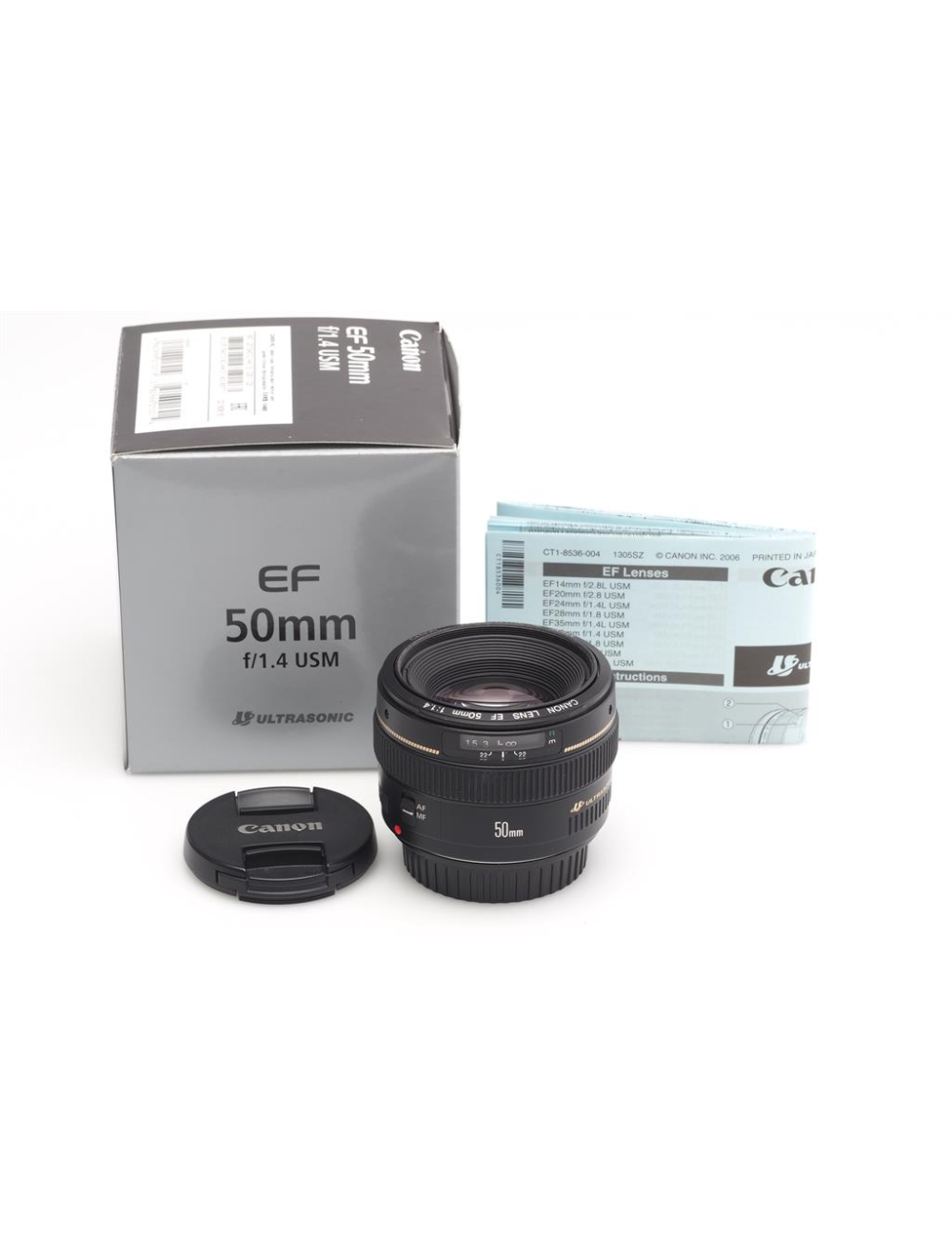 Canon EF 1.4/50mm w. Box Ultrasonic AF Lens | JO GEIER