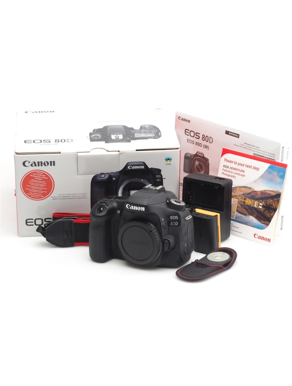 Canon EOS 80D Body w. Box & c. 12000 Exposures JO GEIER