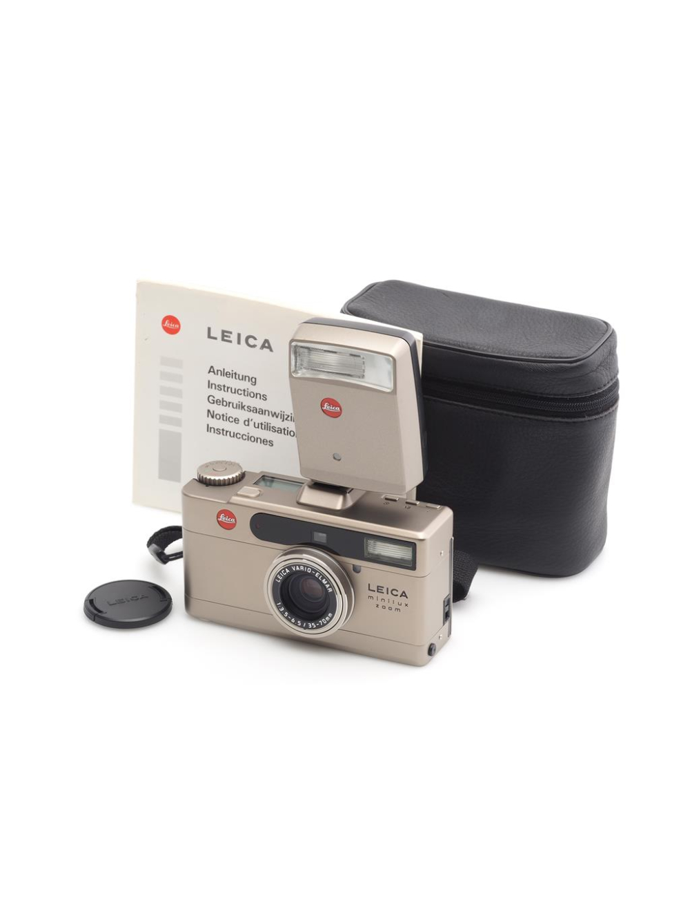 Leitz Leica Minilux Zoom w. CF Flash & Case #2441307 | JO GEIER