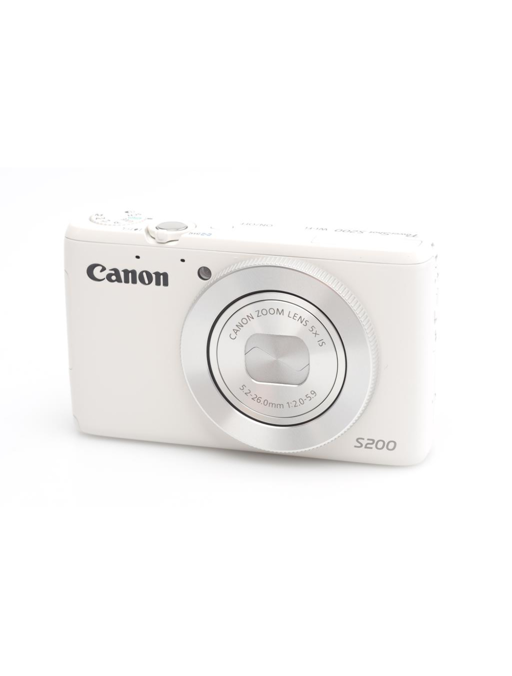 Canon PowerShot S200 White Digital Camera | JO GEIER