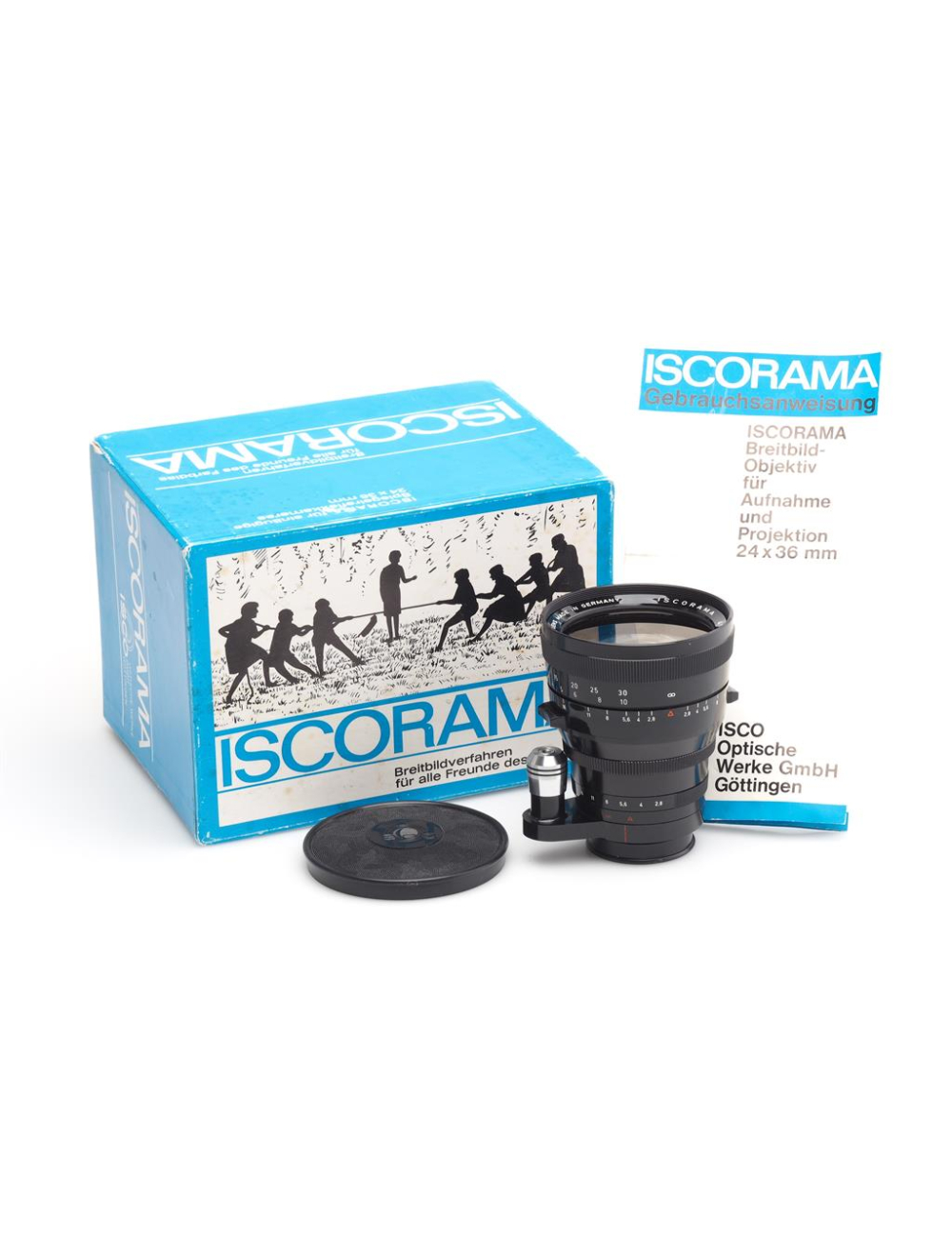 Isco-Göttingen f. Exakta Iscorama 2.8/50mm Anamorphic Lens