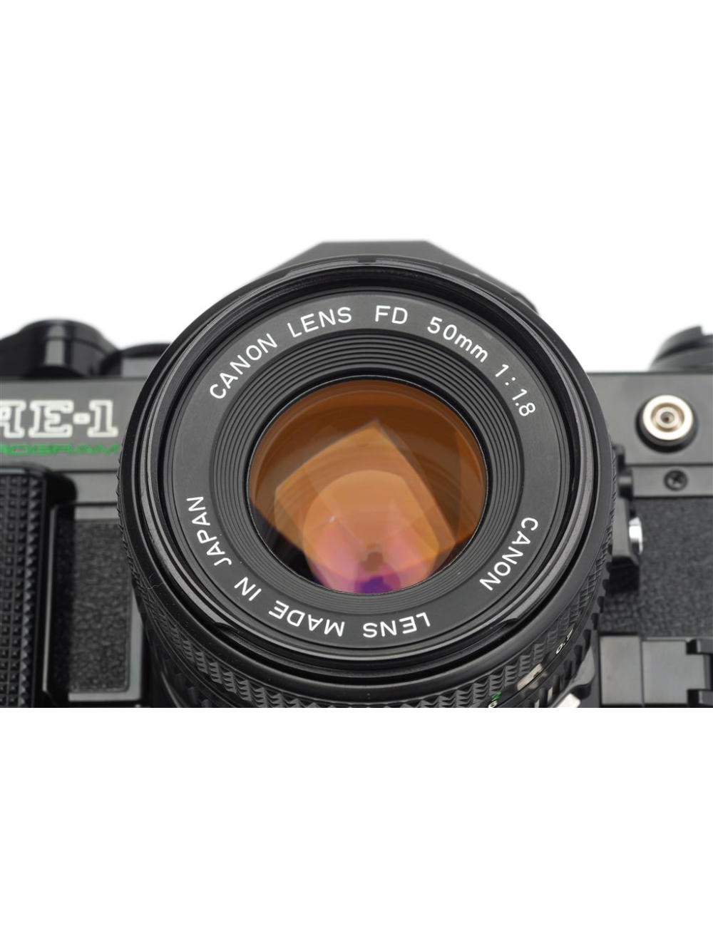 Black Canon AE-1 AE1 + 50mm Lens Manual Focus Kit - Rare