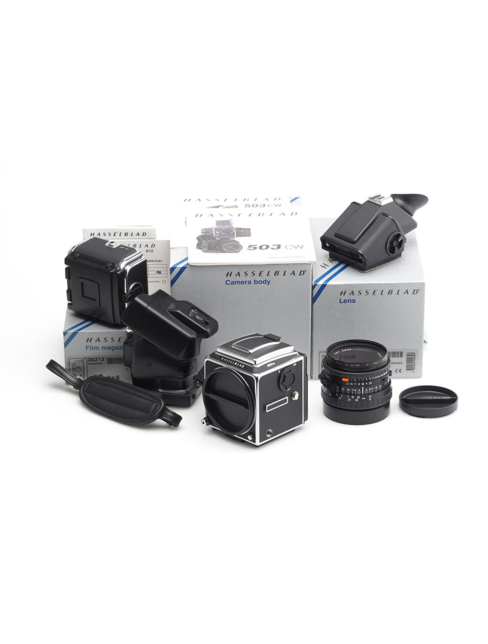 Hasselblad 503 CW Chrome w. CFE Planar 2.8/80mm T* Outfit | JO GEIER