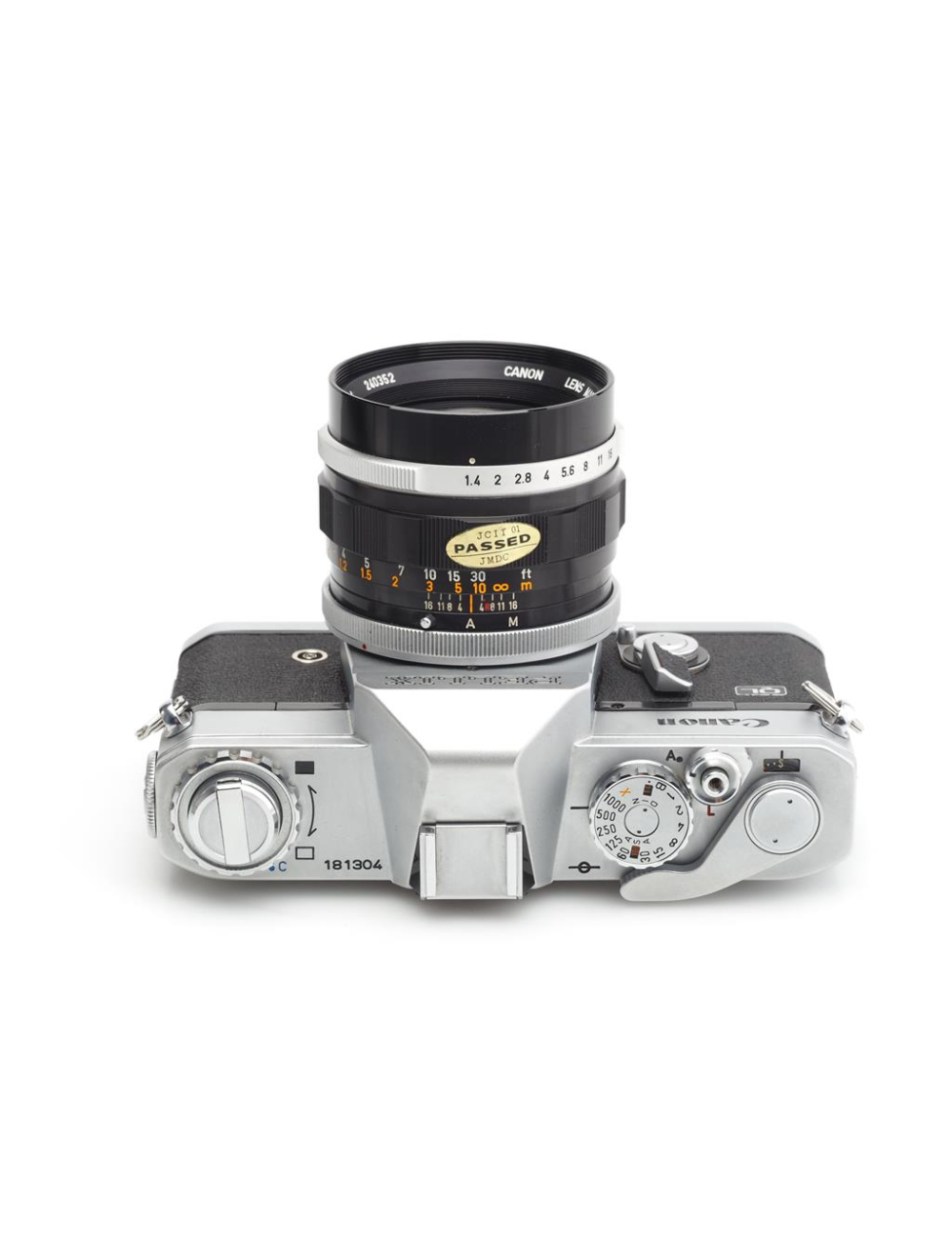 専用Canon FT QL フィルムカメラ FL 50mm 1:1.4 レンズ Canon FL 50mm F/1.4の分解｜フィルムカメラ修理のアクアカメラ