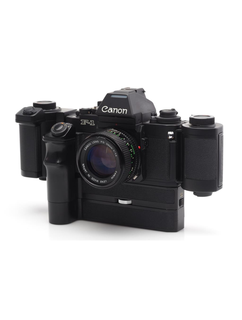 Canon F-1N New Black w. Film Chamber FN-100 Back | JO GEIER