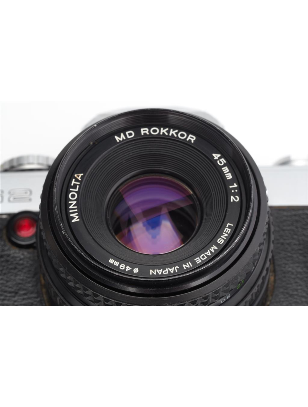 Minolta XG2 w. MD 2/45mm Rokkor #1200135 | JO GEIER