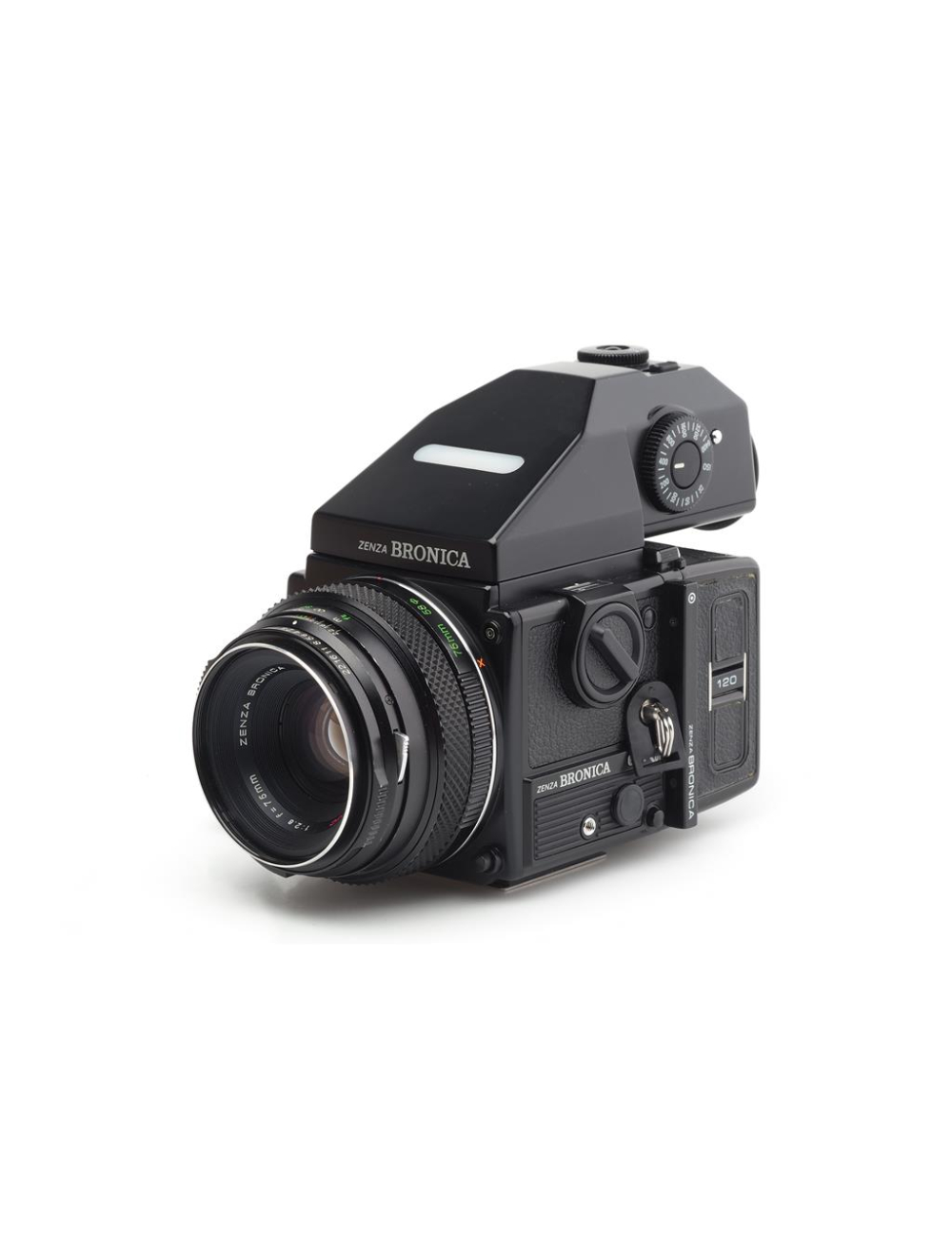 Zenza Bronica ETRSi w. 2.8/75mm Zenzanon MC & Mag. 120 | JO GEIER