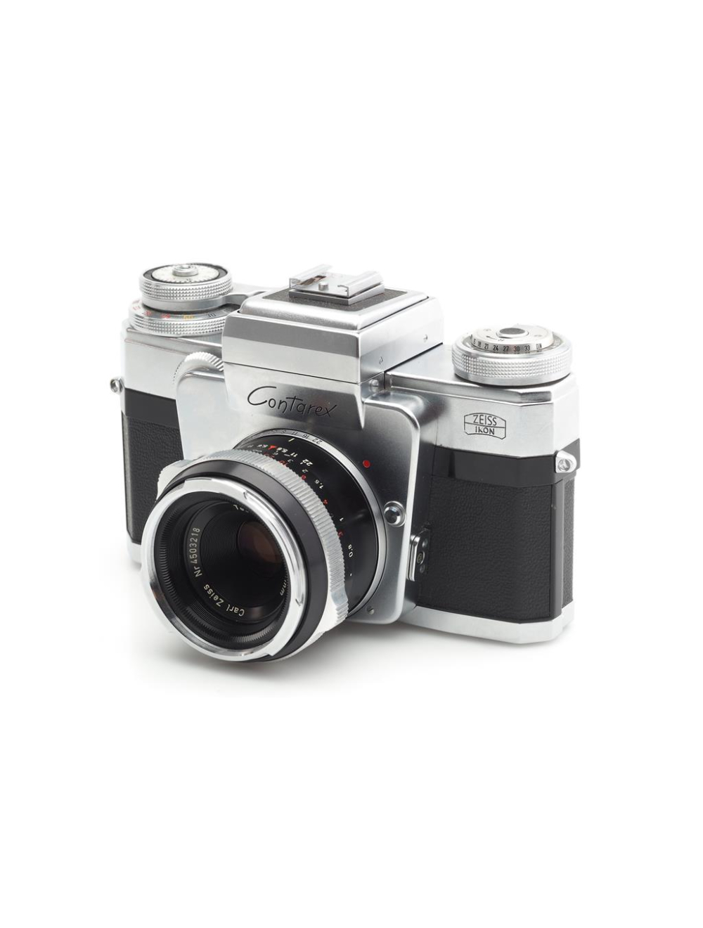Zeiss Ikon Contarex Special Chrome w. Tessar 2.8/50mm | JO GEIER