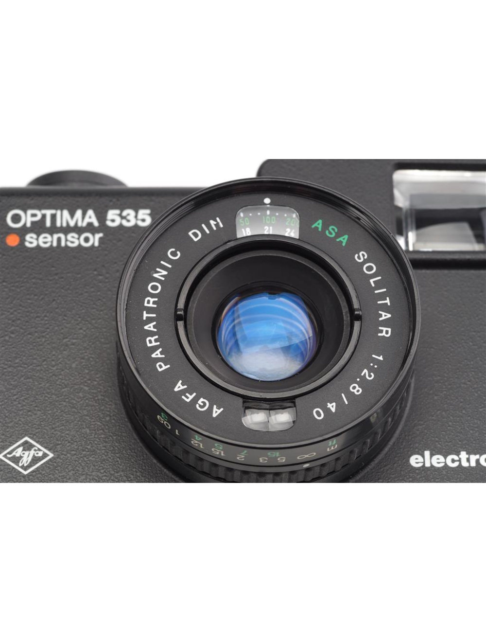 Agfa Optima Sensor 535 Electronic w. Soligor 2.8/40mm | JO GEIER
