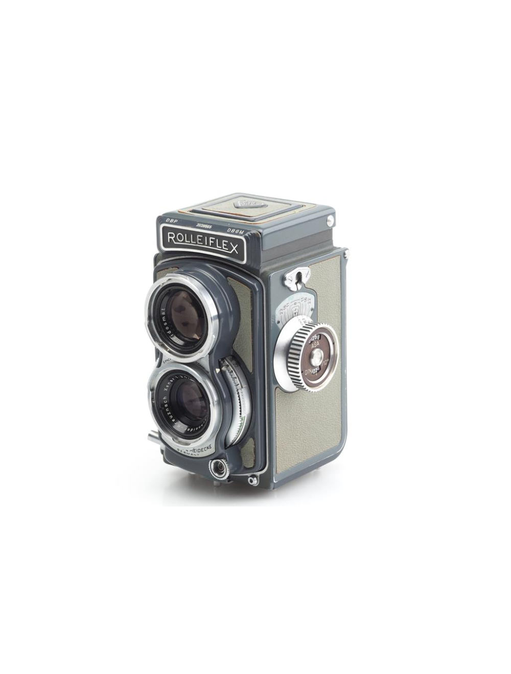 Rollei Rolleiflex 4x4 Baby Grey w. 3.5/60mm Xenar | JO GEIER