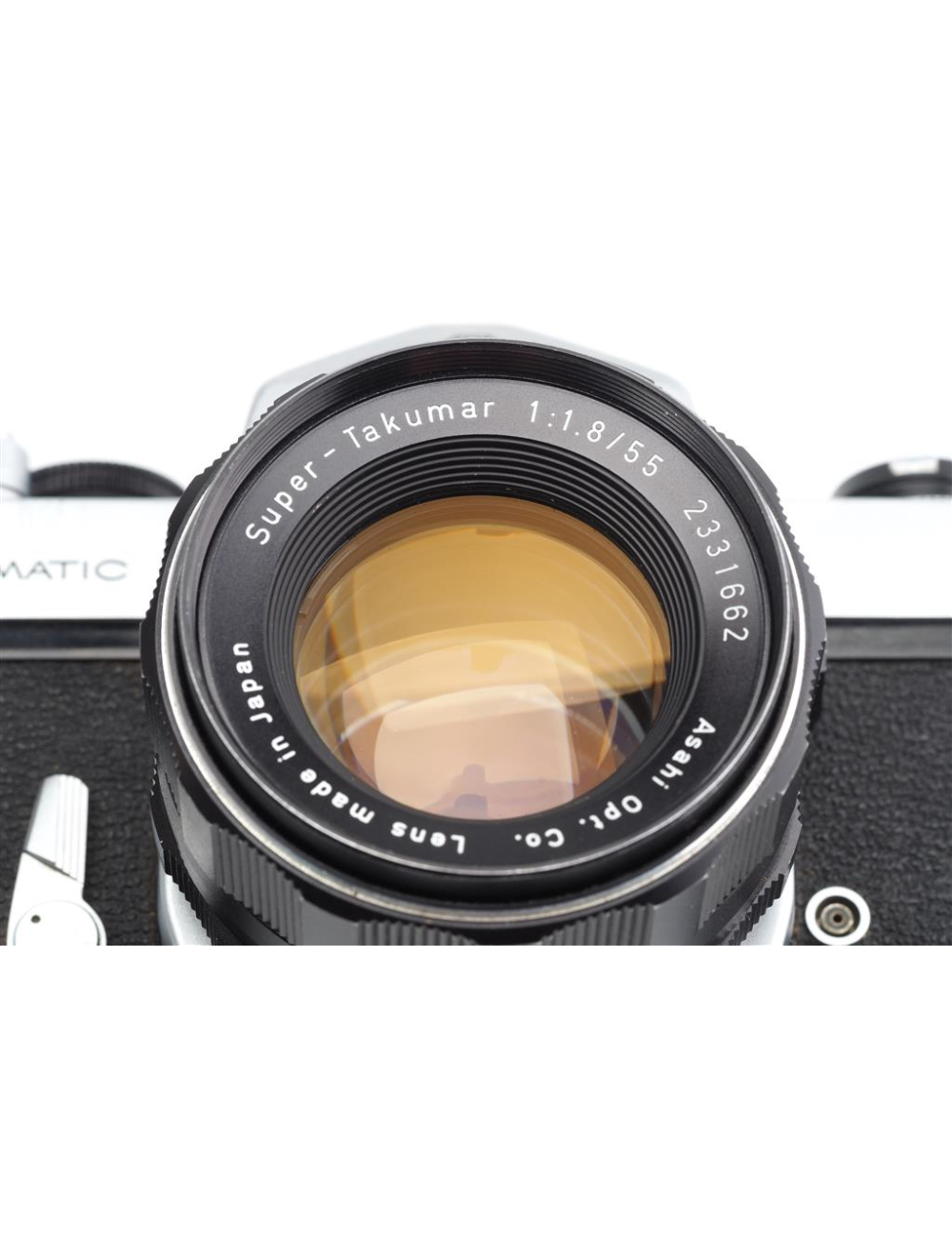 Asahi Pentax Spotmatic SP Chrome w. 1.8/55mm Super-Takumar