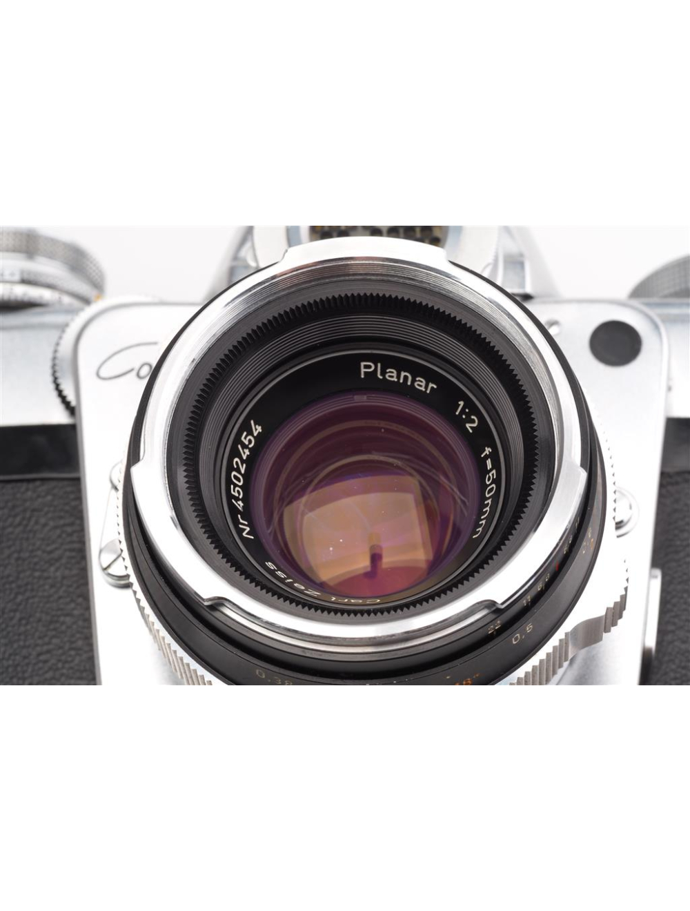 フィルムカメラ ZEISS IKON Contarex Bullseye Planar 50mm Zeiss Ikon Contarex Bullseye w. 2/50mm Planar | JO GEIER