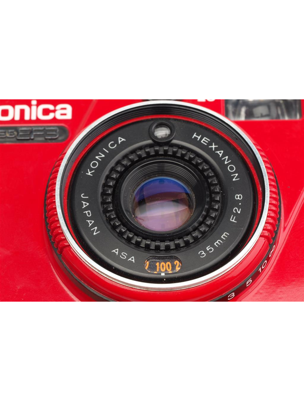 Konica C35 EF w. Hexanon 2.8/38mm Compact Camera | JO GEIER