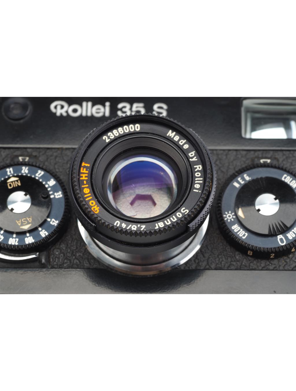 Rollei 35 35S Black w. HFT Sonnar 2.8/40mm | JO GEIER
