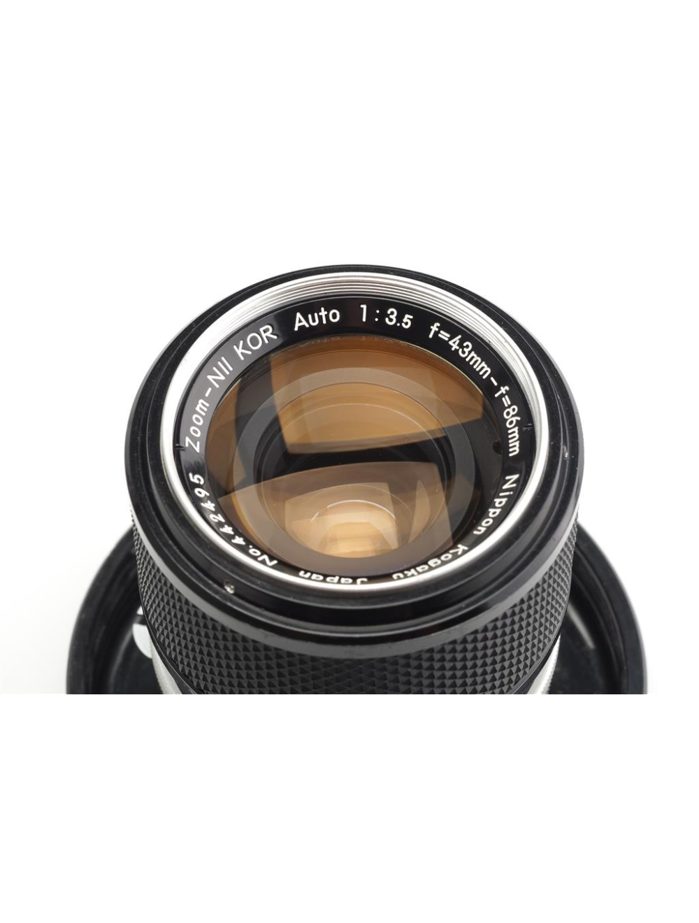 Nikon A 3.5/43-86mm Zoom-Nikkor Auto Mis-Engraving | JO GEIER