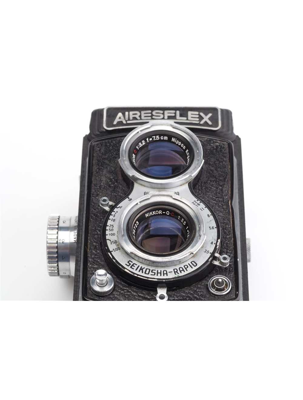 Airesflex 6x6 TLR Camera w. Nikkor-Q.C 3.5/7.5cm | JO GEIER