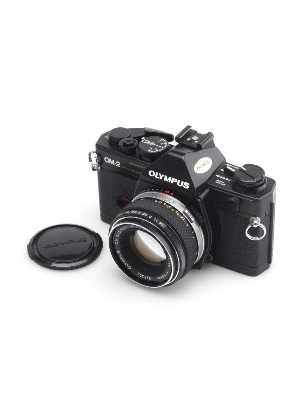 Olympus OM-2 + Spot Program 50mm - Zuiko Camera Film ⁄ lens Auto