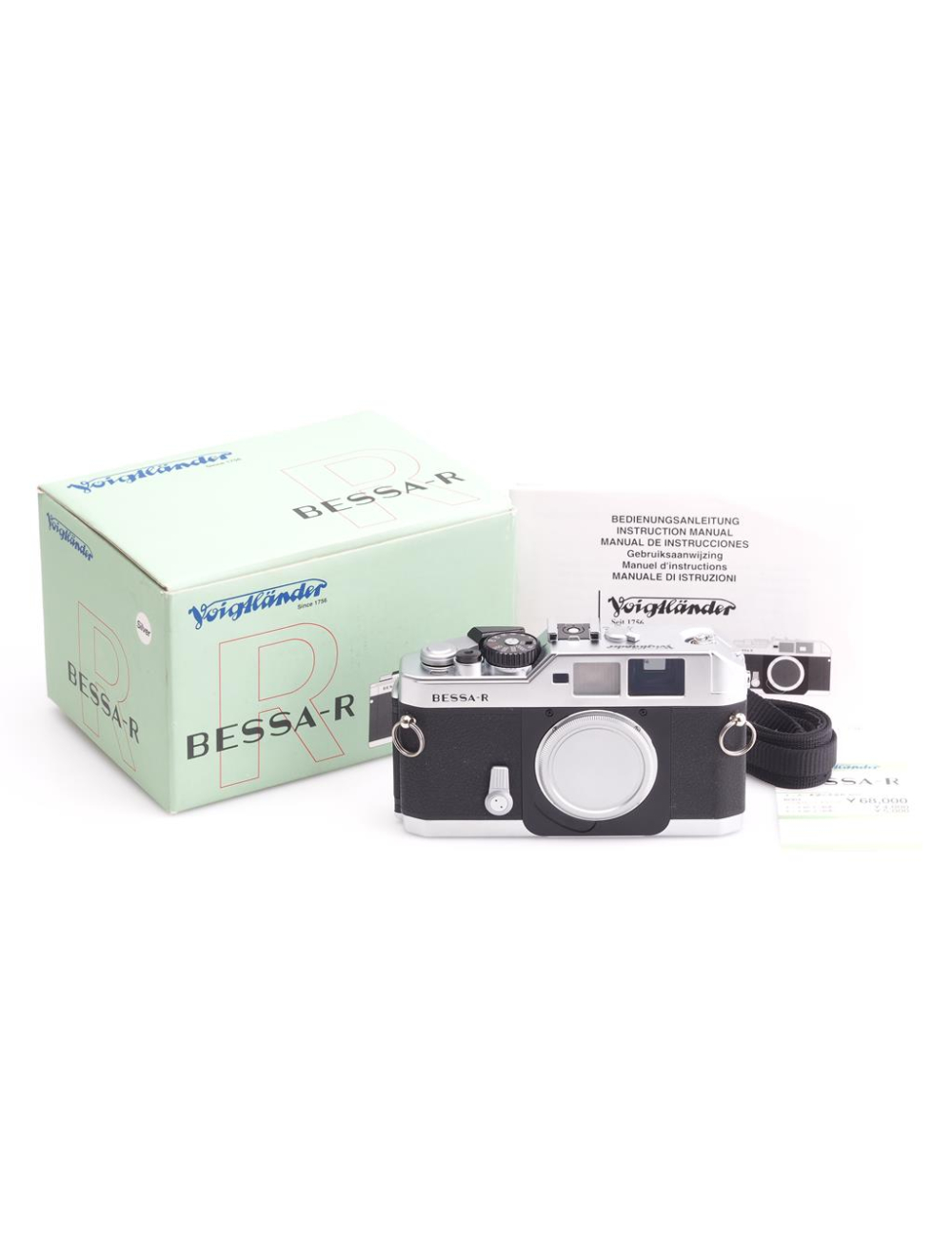Voigtländer Bessa-R Body Chrome w. Box #00122932