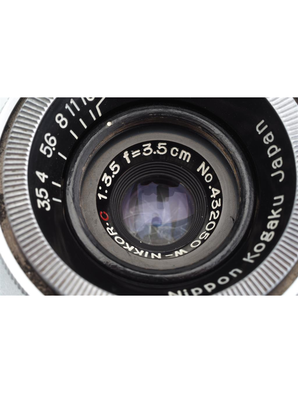 Nikon W-Nikkor.C 3.5/3.5cm Nippon Kogaku Japan | JO GEIER