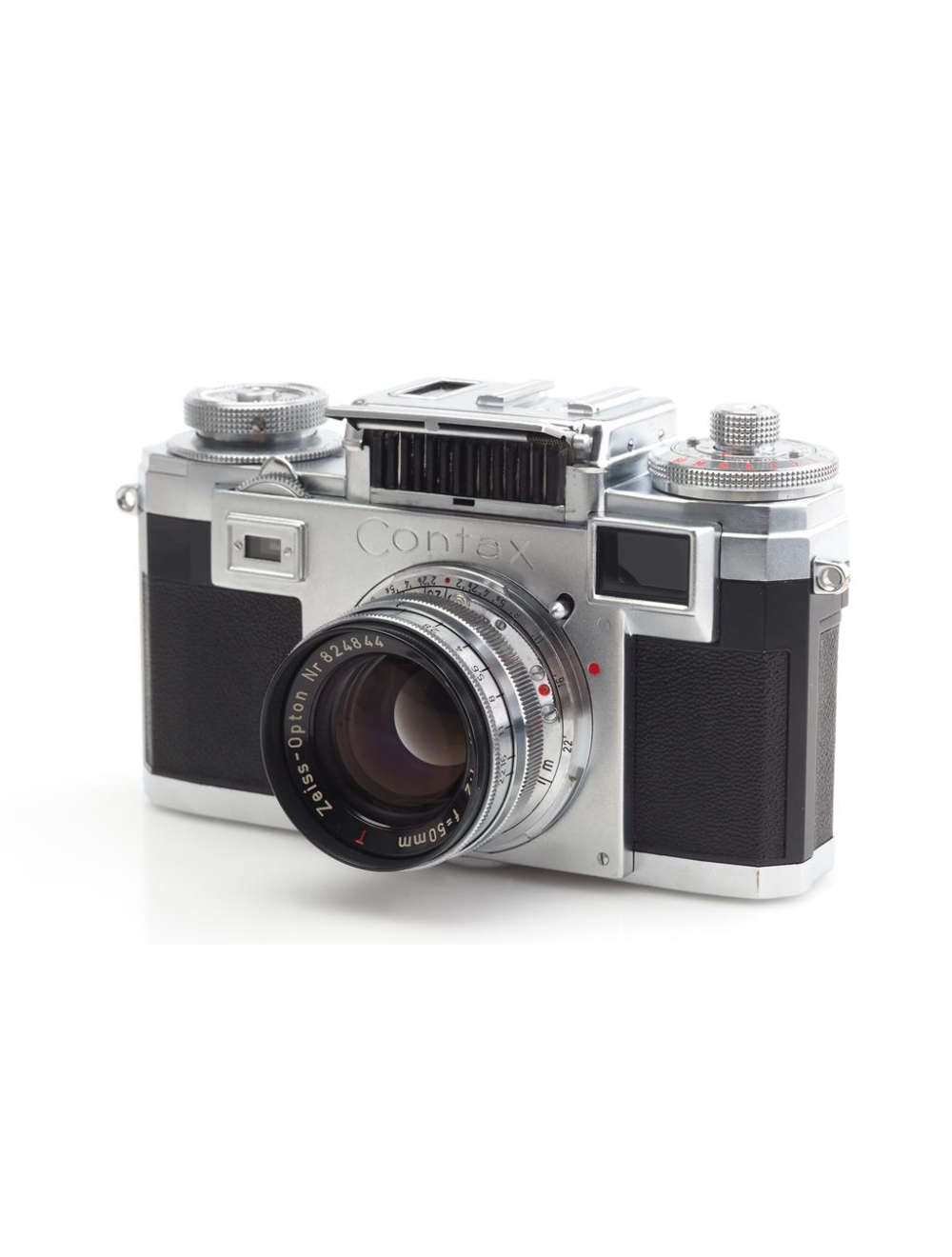 Zeiss Ikon Contax IIIa w. Zeiss-Opton Sonnar 2/50mm Red T