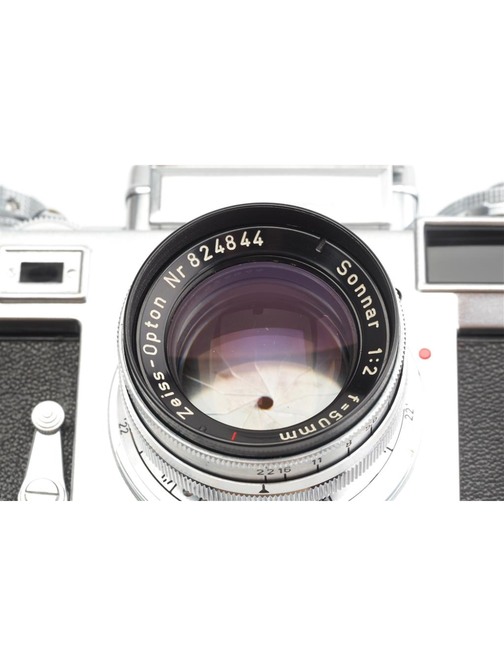 Zeiss Ikon Contax IIIa w. Zeiss-Opton Sonnar 2/50mm Red T