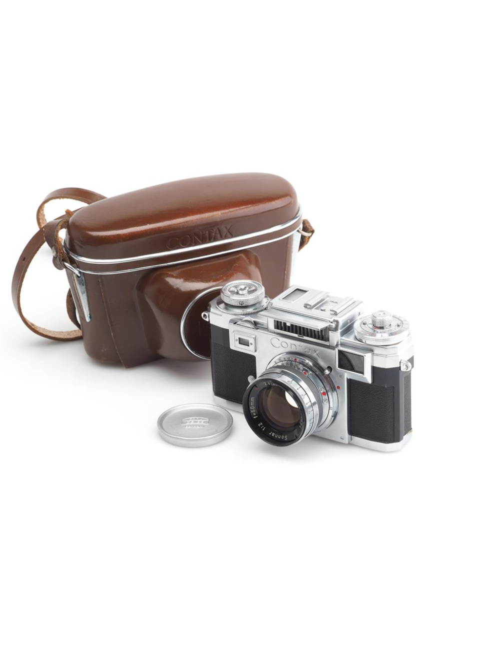 コンタックス ZEISS IKON IIIa/Sonnar 50mm F1.5 レンズ(単焦点