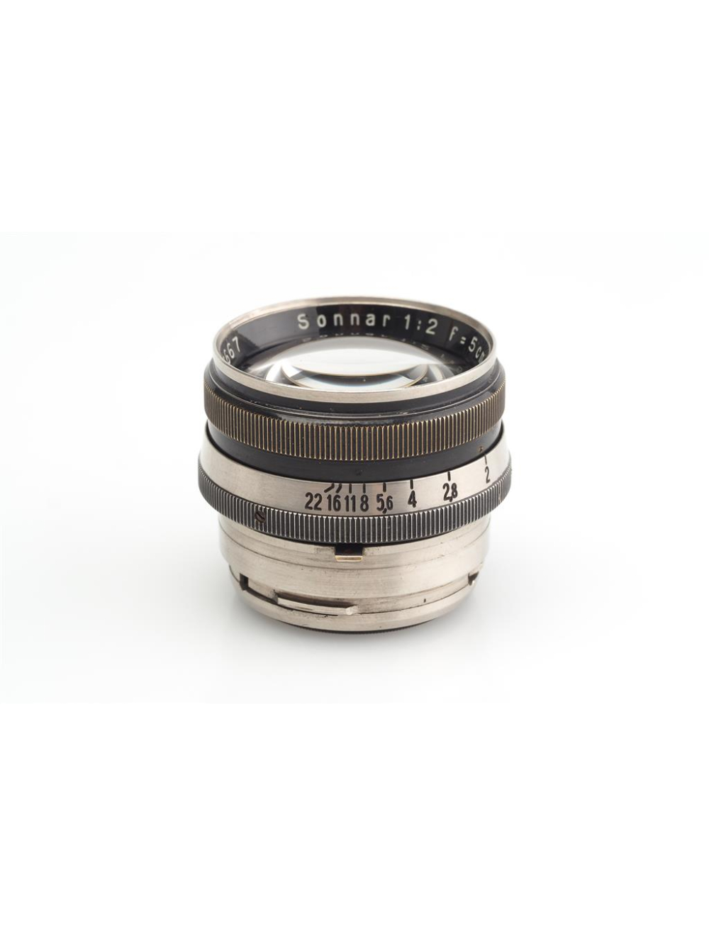 Carl Zeiss Jena f. Contax 2/5cm Sonnar Black/Nickel #1407667 | JO