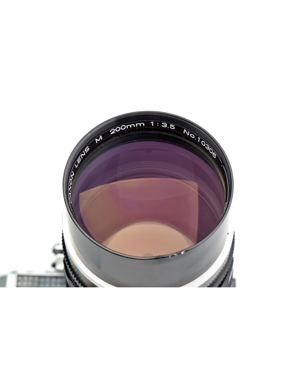 Canon 7 w. Mirror Box 2 & Canon Lens M 3.5/200mm Bell&Howell | JO