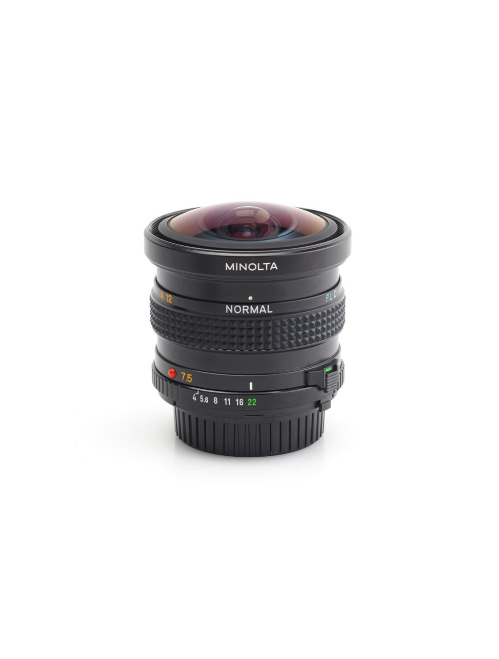 Minolta MD 4/7.5mm Fish-Eye Fisheye #8001183 | JO GEIER Minolta MD 4/7.5mm Fish-Eye Fisheye #8001183 | JO GEIER