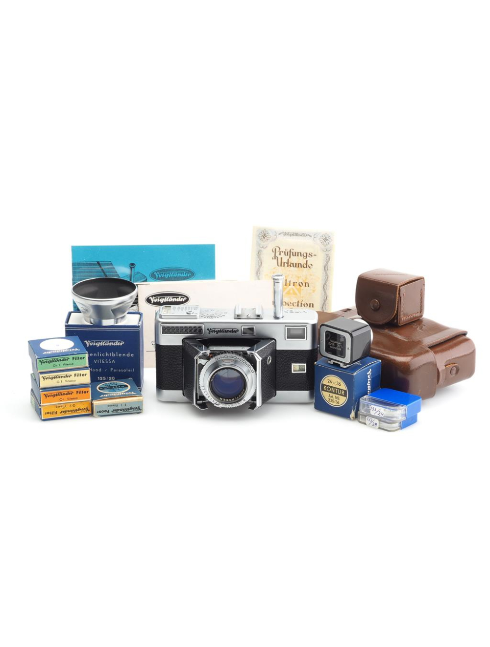 Voigtländer Vitessa w. Ultron 2/50mm Outfit | JO GEIER
