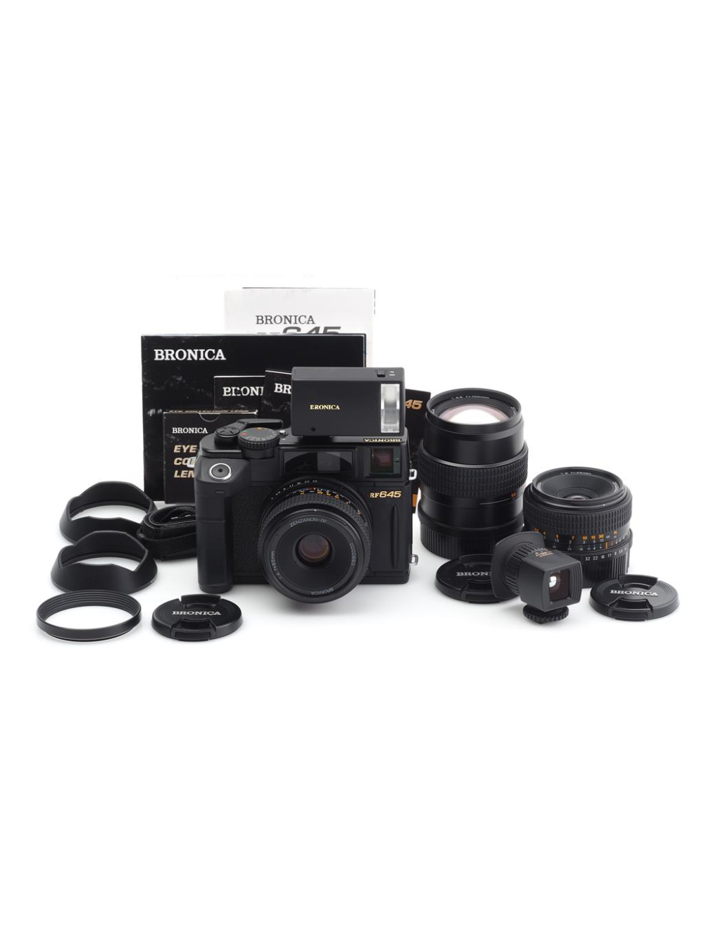 Zenza Bronica RF 645 Set w. 4/45mm 4/65mm 4.5/100mm | JO GEIER