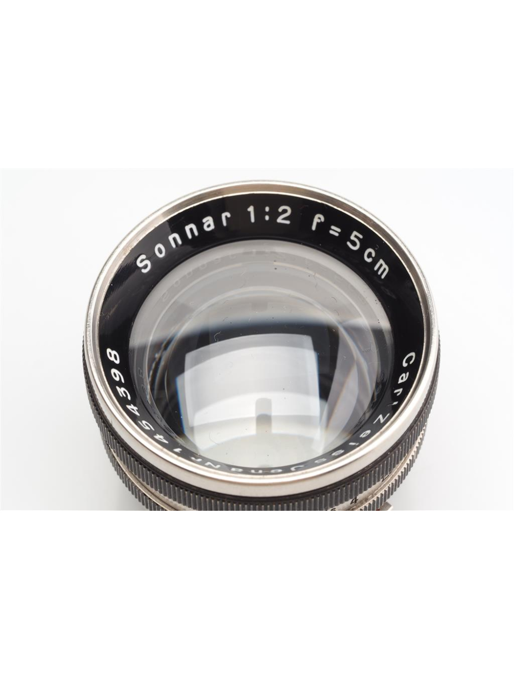 Carl Zeiss Jena f. Contax 2/5cm Sonnar Black/Nickel #1454398 | JO
