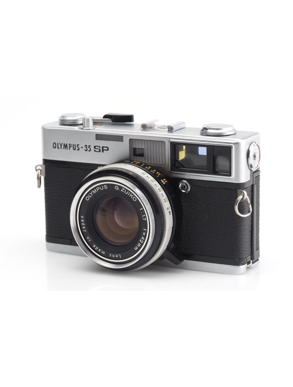 Olympus 35 SP Chrome w. G.Zuiko 1.7/42mm & Case | JO GEIER