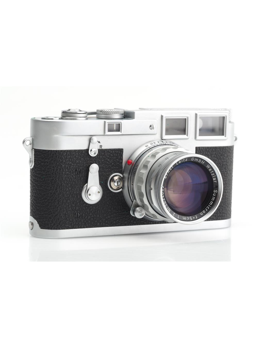 Leitz Leica M3 Chrome Double Stroke w. 2/5cm Summicron Set