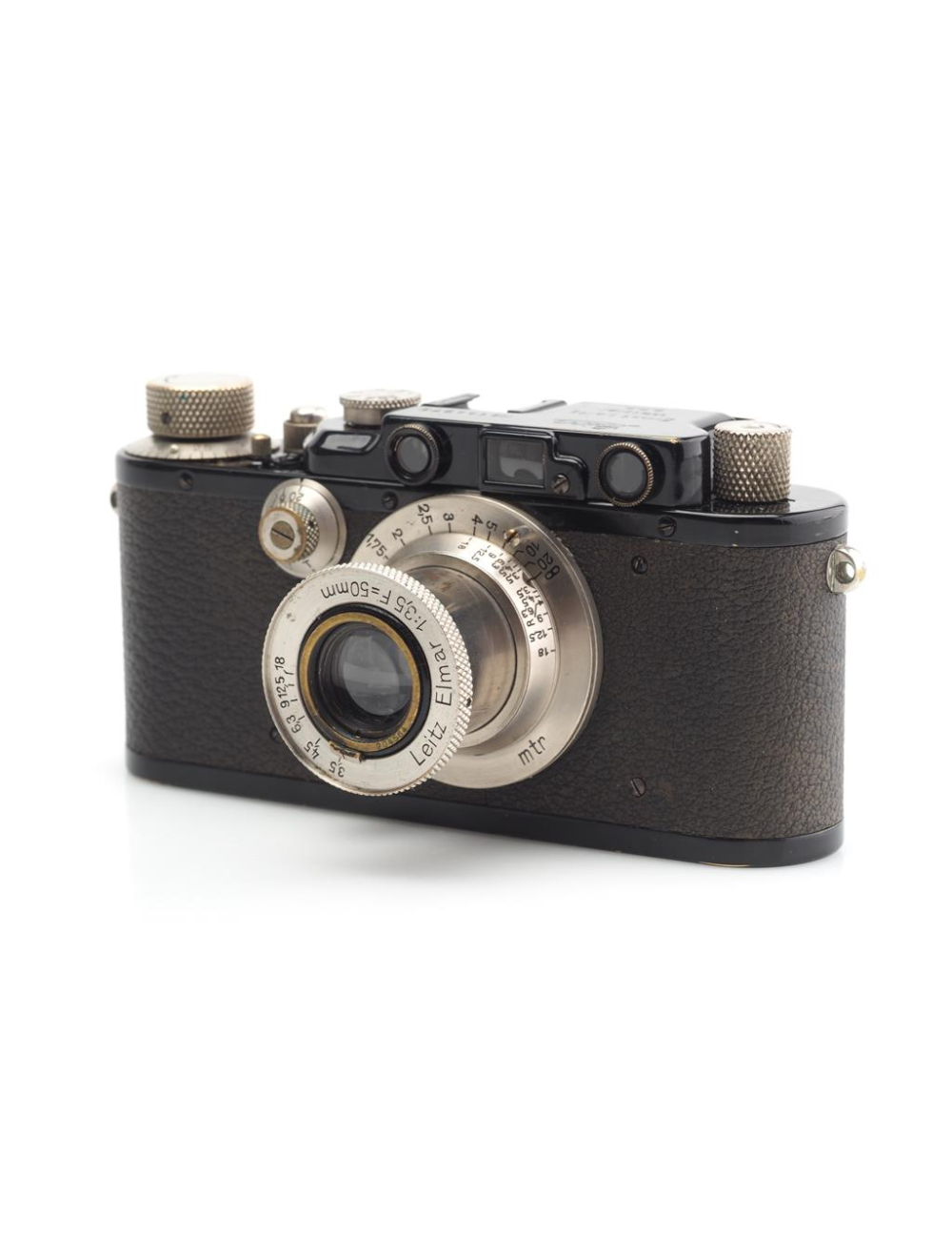 Leitz Leica III Mod. F Black/Nickel w. Elmar 3.5/50mm | JO GEIER Leitz Leica III Mod. F Black/Nickel w. Elmar 3.5/50mm | JO GEIER